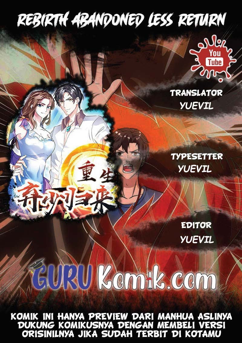 Rebirth Abandoned Less Return Chapter 132 Bahasa Indonesia